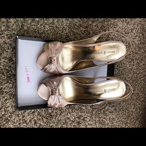 Kelly&Katie champagne heels